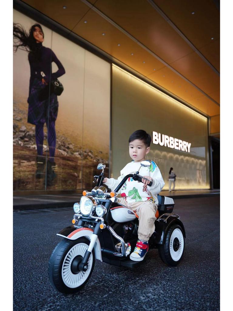 Детский электрический мотоцикл в стиле Харлей от Beiduoqi