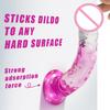 Реалистичные дилдо Большой желеобразный дилдо Анальный клиторальный мастурбатор Кристаллические секс-игрушки Взрослый пенис Присоска Анальная пробка для женщин мужчин