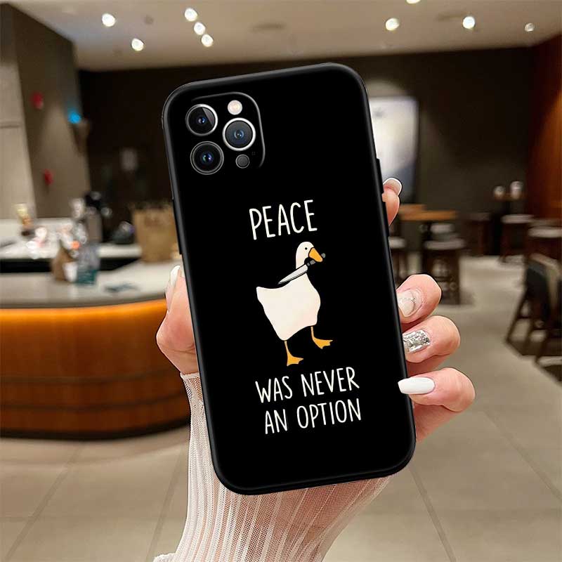 UP27 DUCK Cartoon New High-End Shell Phone Case for OPPO A3 Pro A72 A74 A76 A77 A77S A78 A79 A94 A95 A18 A40M A58