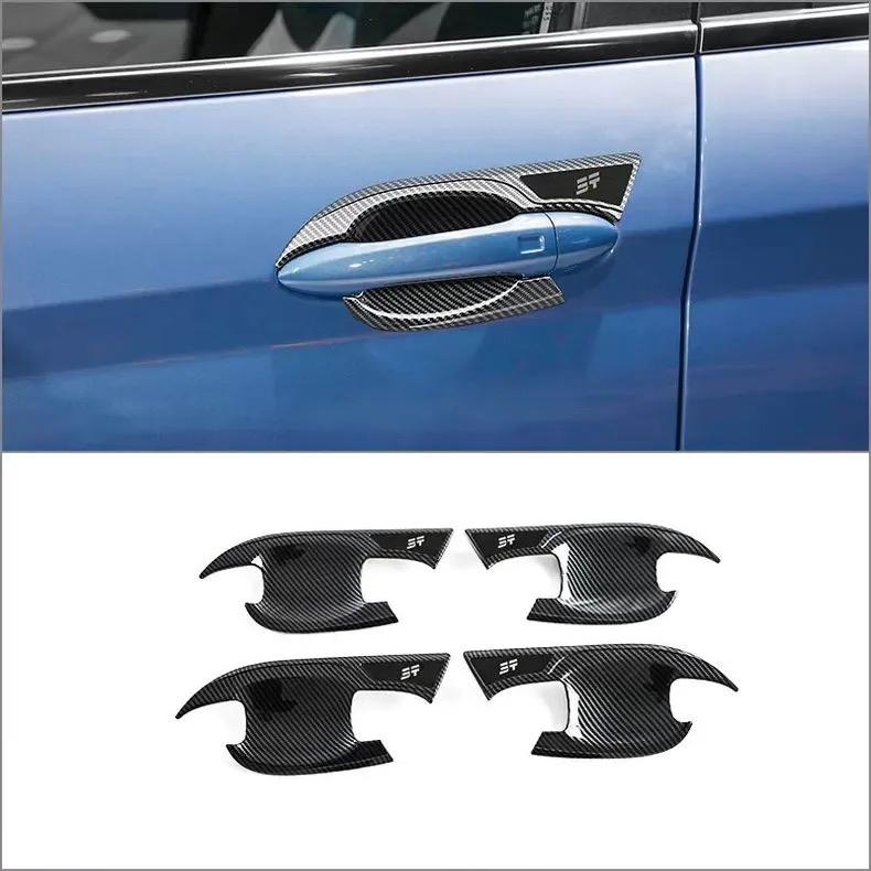 Car Door Handle Bowl Trim Cover Protect for Jetour X70 Plus 2020 2021 2022 2023 2024 Bahman Fidelity Prestige Soueast DX8 Plus