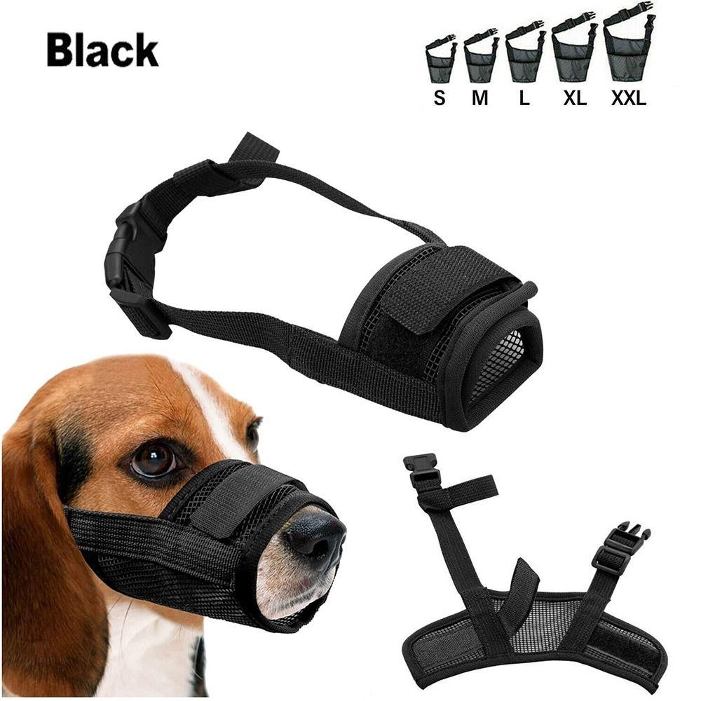 Barking Dog Muzzle Large Anti-Bark Dog Mesh Mouthpiece Durable Pet Muzzle Dog