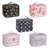 Large Capacity Women's Cosmetic Bag Waterproof Toiletry Storage Organizer For Women Outdoor Travel