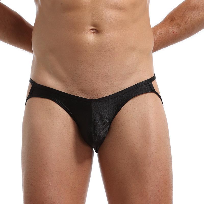 Jockstrap G-Strings & Thongs Sexy Gay Men Underwear Gay Penis Pouch Bikini Buttocks Hollow Thong Men Underwear