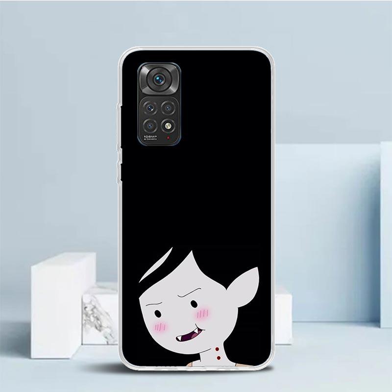 Adventure Marceline Jujuba Soft Cover for Xiaomi Redmi Note 15 14 13 12 Pro Plus Phone Case 14S 11S 11T 11E 10S 10 4G Pattern Sh