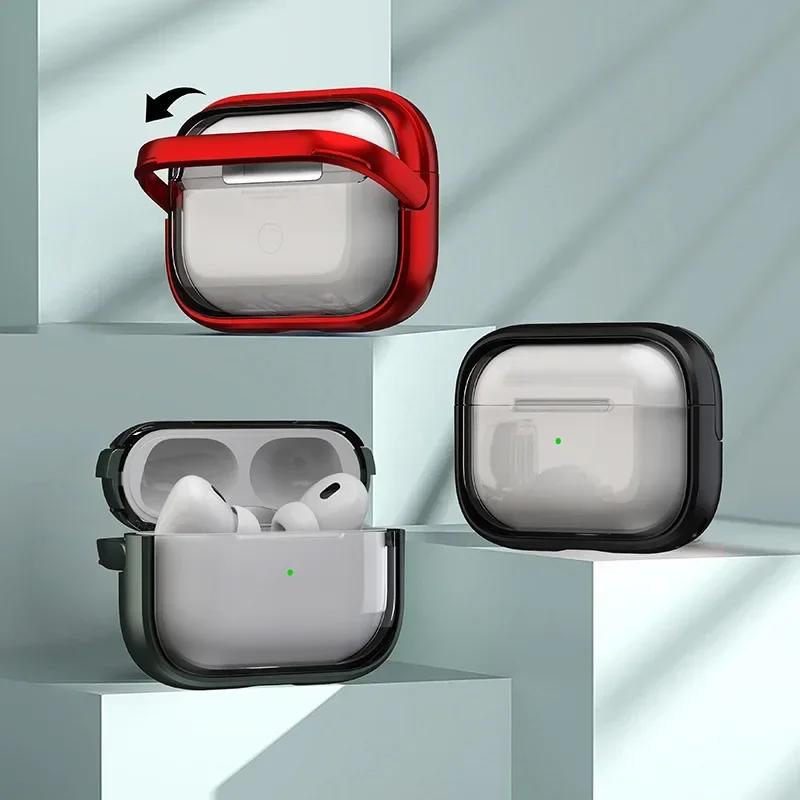 2024 НОВЫЙ чехол для AirPods 4, совместимый с AirPods Pro 2-го поколения, защитный чехол с чехлом Apple Air Pods 3 2