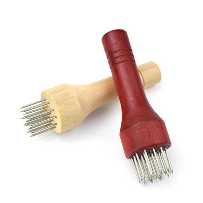 Портативный размягчитель мяса Кухонный инструмент с деревянной ручкой для стейка, рыбы, курицы, говядины