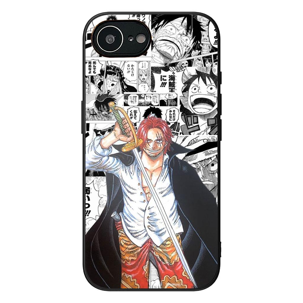 Постер One Piece Луффи Шанкс Чехол для Samsung Galaxy A25 A37 A57 A12 A14 A31 A41 A50 A51 A70 A71 A72 A21S M15 Note 20 9 8 10