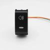 1Pc Car LED DRL Fog Light Radar Power On Off Camera Mirror Switch Button For Nissan Patrol Y62 Qhashqai Tiida X-TRAIL 370z 2012