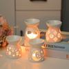 Ceramic Candle Lamps Essential Oil Burners Aroma Burner Incense Lamps Home Living Room Decoration