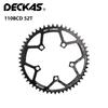 Звезда Deckas 110BCD 5-лепестковая 36T 38T 40T 42T 44T 46T 48T 50T 52T 54T Одинарная звезда Для шоссейного велосипеда Компоненты для катания