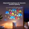 Ocean Christmas Projector Light Snowflakes Indoor Ambient Lamp Night Light  for Bedrooms