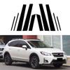 10 шт., стойки для окон и дверей автомобиля, накладка, наклейка для Subaru Crosstrek/Subaru XV/XV Crosstrek 2013-2017, глянцевый черный