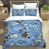 Squirtle-themed bedding sets available in various sizes, featuring soft duvet covers and pillowcases—suitable for teenagers, chi