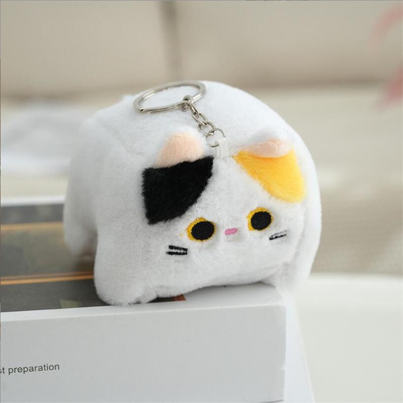 12 см мягкие игрушки кошки брелок кошка подарок плюшевая игрушка кукла для детской вечеринки день рождения плюшевые игрушки для девочки