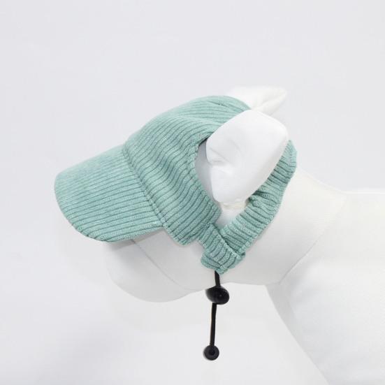 Повседневная бейсбольная шляпа для домашних животных, мягкая удобная пряжка с регулировкой, дизайн без ушей, реквизит для фотосессии, шляпа для домашних животных, летняя поставка