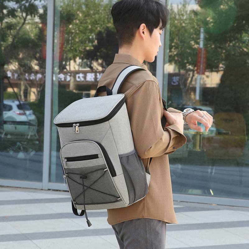 Рюкзак-холодильник с большой вместимостью, с термоизоляцией, герметичный, портативный, подходит для школы, кемпинга, пикника, пляжа, кухонных принадлежностей