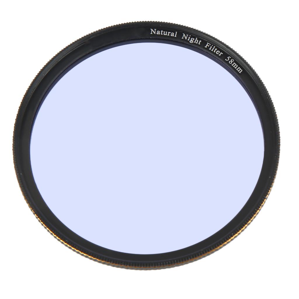 Lightdow Clear Natural Night Filter Light Pollution Reduction Camera Lens Filter for Night Sky Star