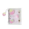 Fruit Print Binder Journal Clear Loose Leaf Planner Kawaii M5 Binder Notebook  Stationery Gift