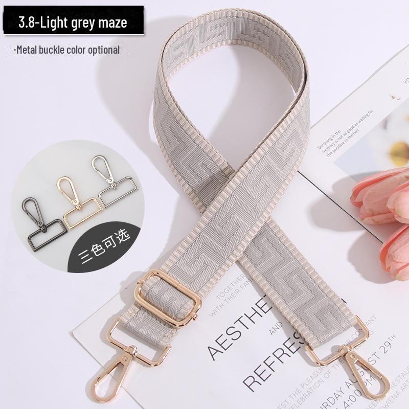 Регулируемый ремень для сумки через плечо в полоску – универсальный, широкий сменный ремень