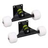 2PCS   Trucks Set with 4 Wheels Aluminum Alloy 5 Inch Shock Absorption  board Truck for Replacement