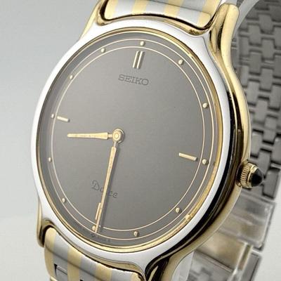 SEIKO 9530-6000 Seiko DOLCE Мужские часы Кварцевые Рабочий экземпляр Батарея заменена [P425]