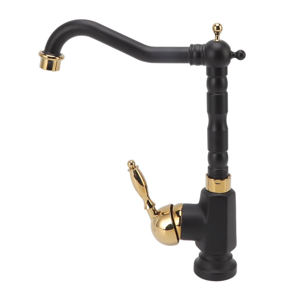 Смеситель для раковины в ванной комнате с одним отверстием, европейский стиль, однорычажный смеситель для раковины в ванной комнате, холодная и горячая вода