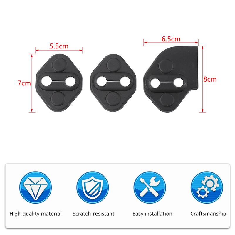 Декоративная накладка дверного замка для Suzuki Jimny 2019, автомобильные аксессуары из АБС-пластика