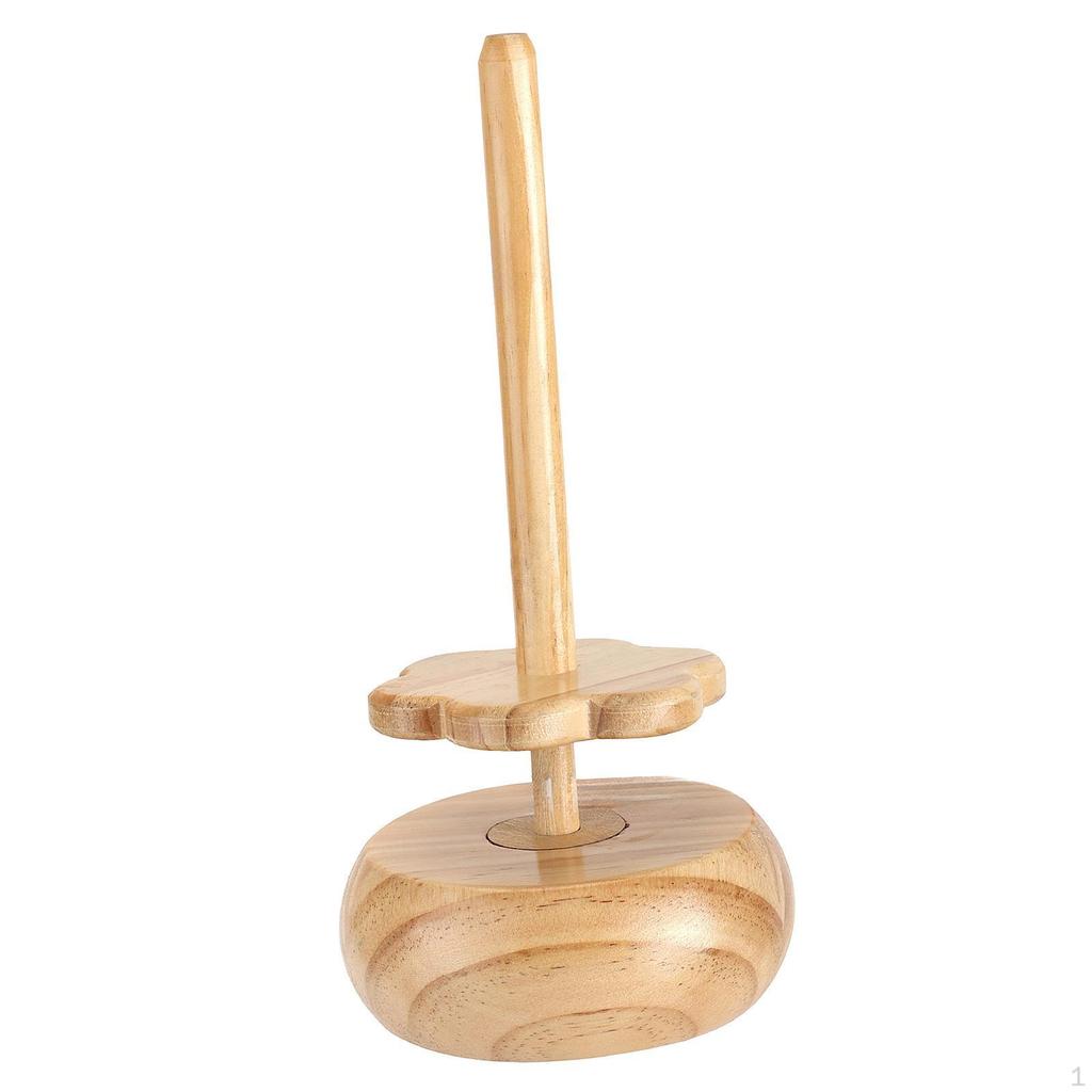 Держатель пряжи для вязания крючком и спицами, Хранение швейных принадлежностей, Подарок, Диспенсер для шпулек, Деревянный