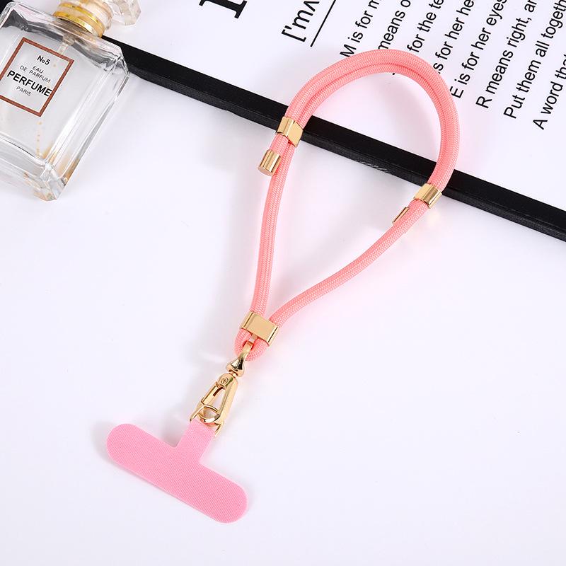 Adjustable Nylon Mobile Lanyard with Clip – Multifunctional Anti-Lost Wrist Strap