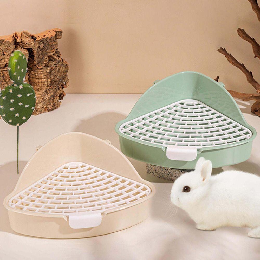 Хорьки Кролик Приспособление для горшка Лоток для кролика Кроличий туалет Подставка для мочи для кролика Хорьки Поднос для горшка Туалет для домашних животных Горшок
