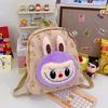 Backpack Cartoon Plush Large Capacity Students Bags Kids Gift Daily Use