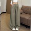 Retro Casual Sweatpants Women's New Autumn Loose and Lazy Straight Wide-leg Trousers