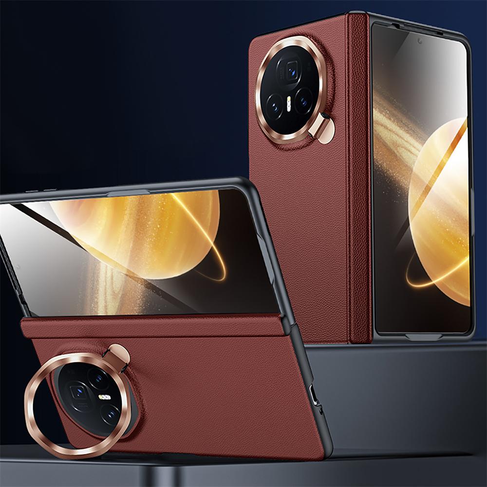 Для Honor Magic V3 чехол для телефона пленка интегрированный центральный осевой шарнирный кронштейн объектива для Magic VS3 кожаный защитный чехол