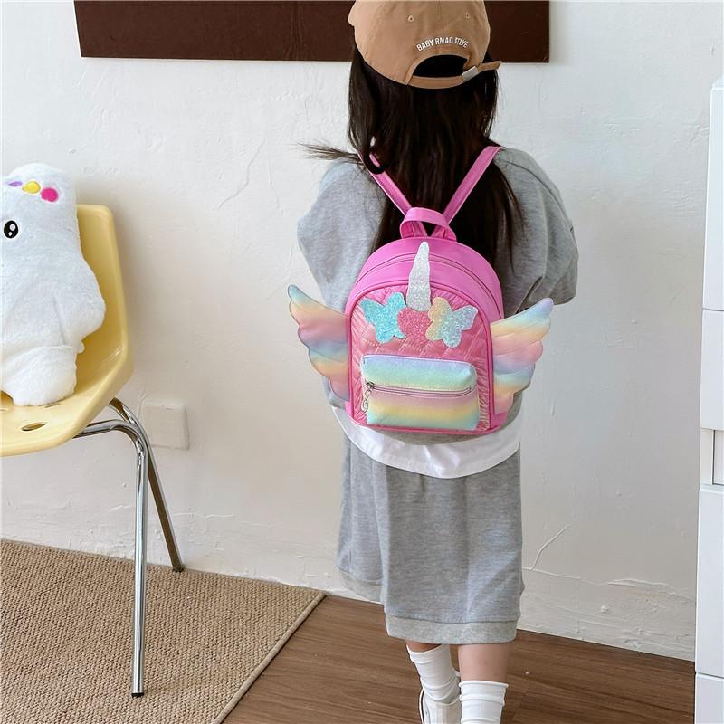 Adorable Spring Children's Mini Backpack With Cute Bow Design Lightweight Pu Bag For Kids