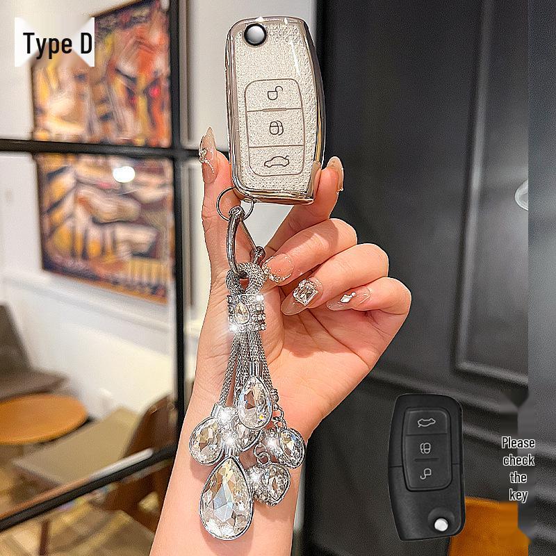 Корпус-заготовка брелка для Ford Classic Focus/Fiesta (Модели 2009-2013, 2016/2018)