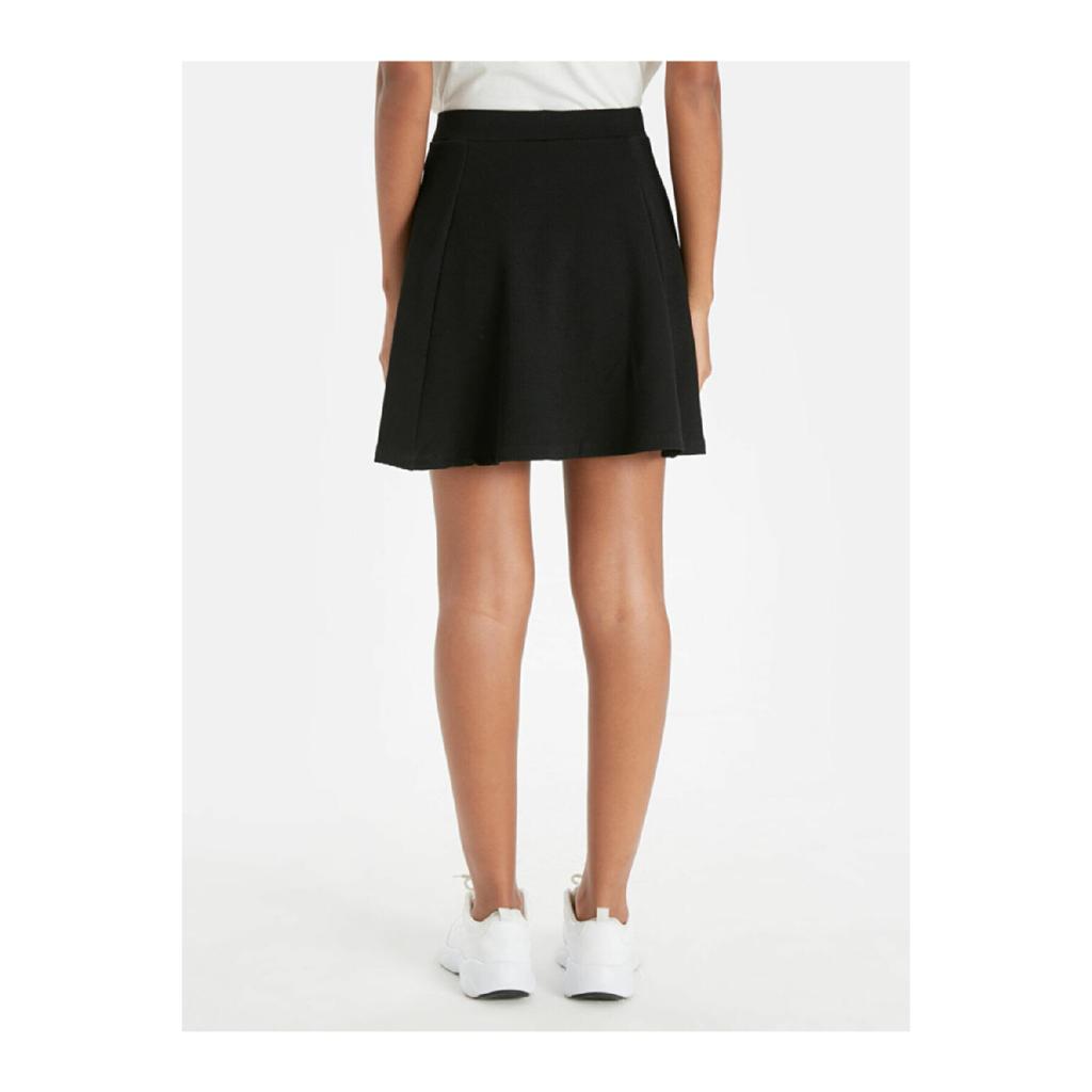 Женская черная юбка-карандаш миди