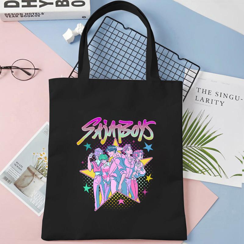 KPOP Demon Hunter Girl Group Saja Boys One-shoulder Canvas Bag Female Student Daily Shopping Handbag