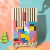 Деревянная 3D-головоломка, Строительные блоки, Игра-головоломка, Логические развивающие игрушки для малышей, Интерактивные игры для родителей и детей