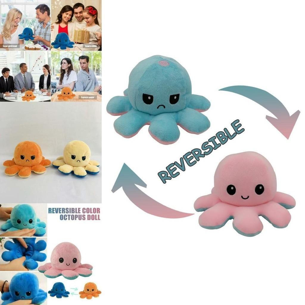 Lifelike Double-sided Octopus Stuffed Animal Perfect For Playtime Adventures