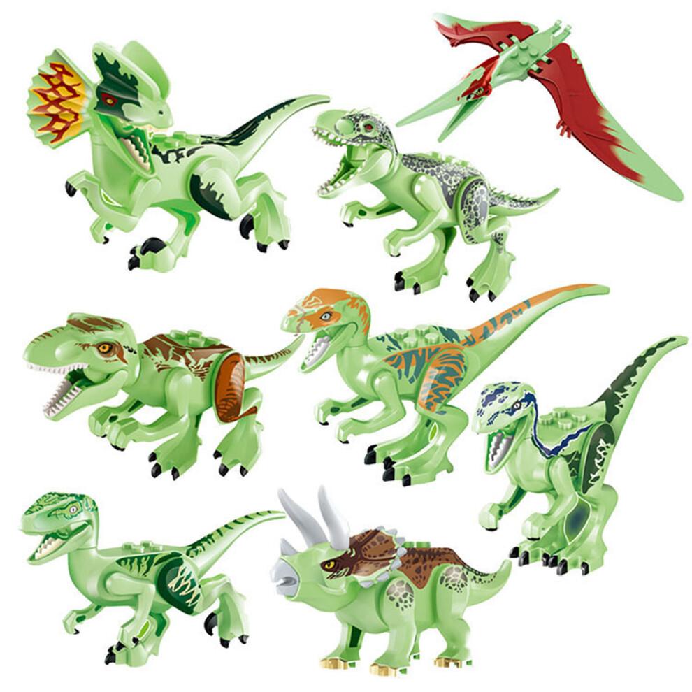 Jurassic World Park Dinosaur Building Blocks Figure Kid Toys Gift Set