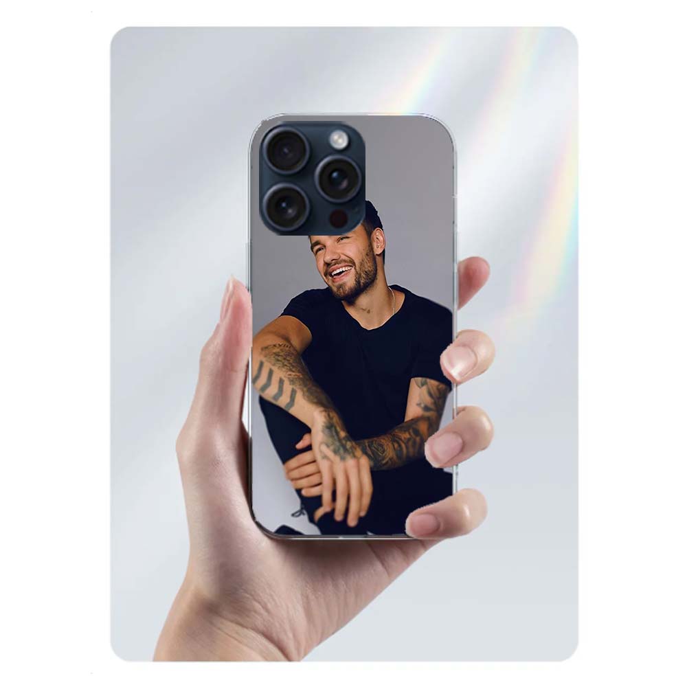 Чехол для телефона Singer L-Liam P-Payne Clear Для Iphone 17 Air 16 Pro Max 15 Pro 14 Plus 17E 16E 11 13 12 Mini Чехлы Fundas Cell