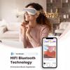 3D-массажер для глаз с функцией нагрева, интеллектуальный Bluetooth-массажер для глаз, расслабляющий, уменьшающий темные круги, подарки