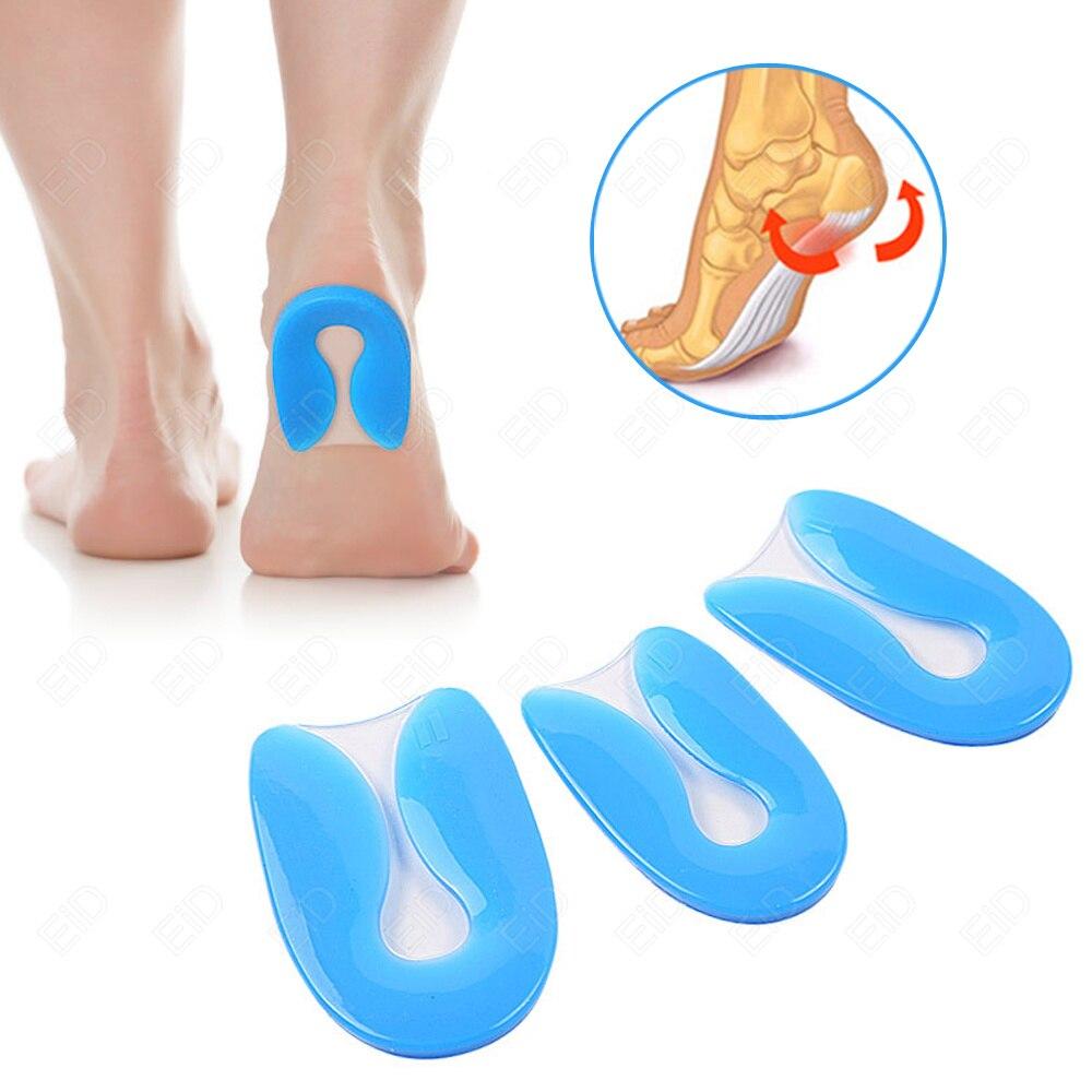 1PC Orthopedic Insoles Medical Grade Gel Silicone Shock Absorbing