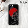 Чехол Samurai Oni Mask для Apple iPhone 11 13 14 12 Pro Max 7 8 XR X 6 5 5S SE 2022 13ProMax черный силиконовый чехол для телефона