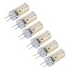 6 шт. светодиодных ламп GY6.35 5 Вт AC 12 В теплый белый 2700–3000 К белый 6000–6500 К 500 лм 72 светодиода