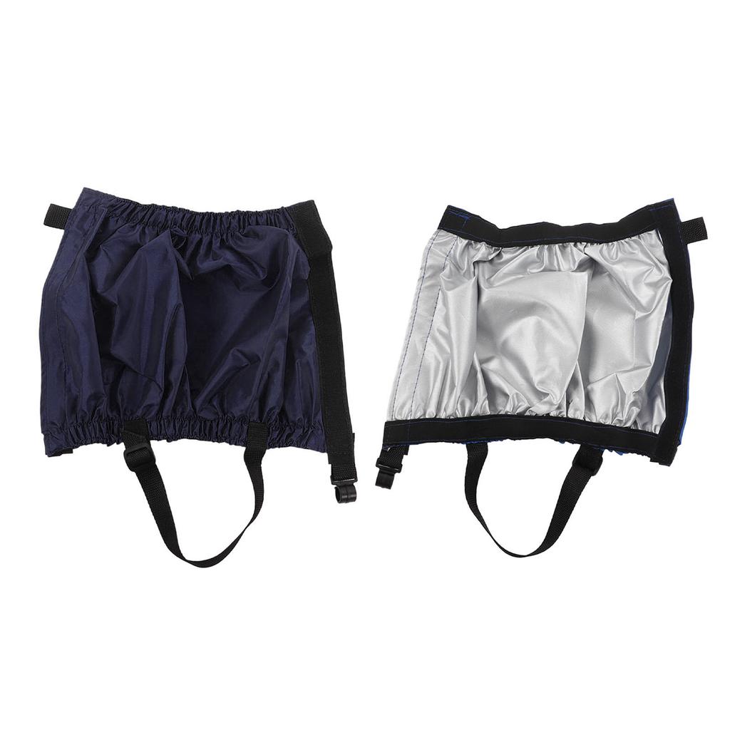 1 Pair Hiking Leg Gaiters Polyester Waterproof Legging Gaiters for Camping Mountain Climbing Fishing