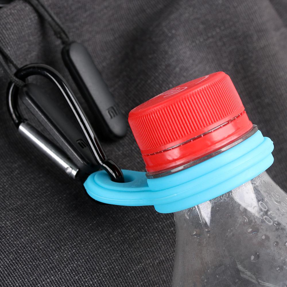 New Arrival Water Bottle Holder Rubber Buckles Hook Sports Kettle Buckle Outdoor Carabiner