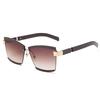 Rimless Luxury Sunglasses Square Women Inspired Multi Tinted Fashion Shades UV400 Vintage Glasses