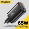 Essager GaN 65W USB C Charger Quick Charge 4.0 3.0 QC4.0 QC PD3.0 PD USB-C Type C Fast USB Charger For iPhone 14 13 Pro MacBook