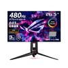 ASUS Organic EL Gaming Monitor ROG Swift OLED PG27AQDP Organic EL (26.5 inch/2560x1440/White Panel/480Hz/0.03ms(GTG)/99% DCI-P3/HDMI/)